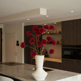 Pompom tak rood wijn – 108 cm